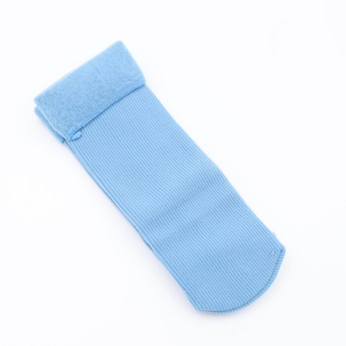 ⁦جوارب شتوية للأطفال (2 زوجين) لون أزرق فاتح⁩ - الصورة ⁦3⁩