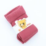 جوارب شتوية للأطفال (2 زوجين) لون زهري غامق