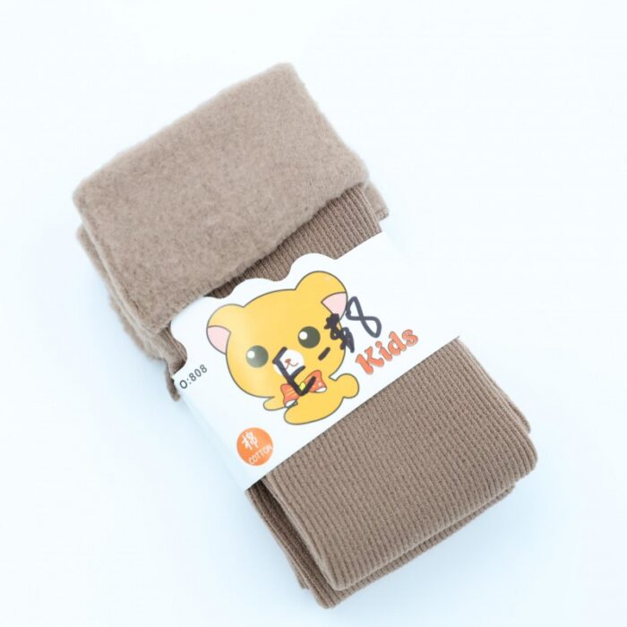 103377600_67de0d4863e80 جوارب شتوية للأطفال (2 زوجين) لون بيج - الصورة 1