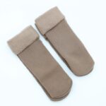 ⁦جوارب شتوية للأطفال (2 زوجين) لون بيج⁩ - الصورة ⁦2⁩