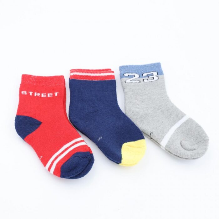 103377604_67de0d7a6dd4e جوارب شتوية طويلة للأطفال (3 أزواج) بألوان متعددة - الصورة 1