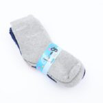 ⁦جوارب شتوية طويلة للأطفال (3 أزواج) بألوان متعددة⁩ - الصورة ⁦2⁩