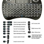 ⁦لوحة مفاتيح مع ماوس يدعم العربية لاسلكية صغيرة 2.4G بإضاءة خلفية قابلة للشحن USB⁩ - الصورة ⁦4⁩