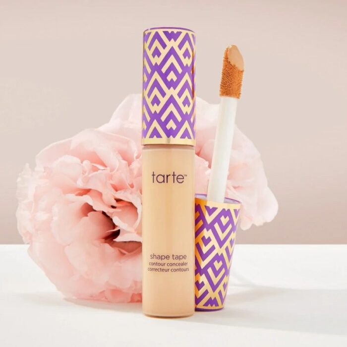⁦Tarte Shape Tape Concealer Ulta Beauty 36S Medium Tan sand 10ml - كونسيلر شارب تيب من تارت سائلة ألتا بيوتي 36S ميديوم تان ساند 10 مل⁩ - الصورة ⁦2⁩