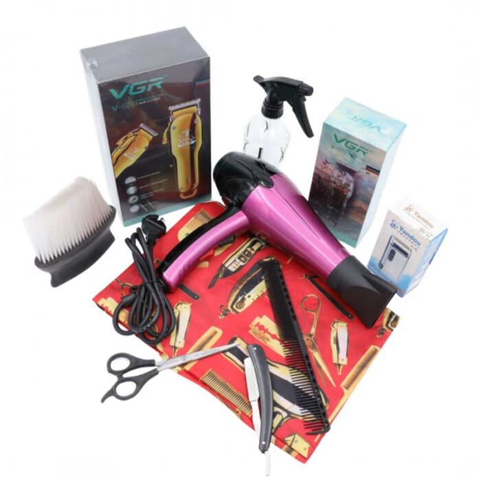 ⁦بكج حلاقة مكون من 10 قطع⁩ - الصورة ⁦2⁩