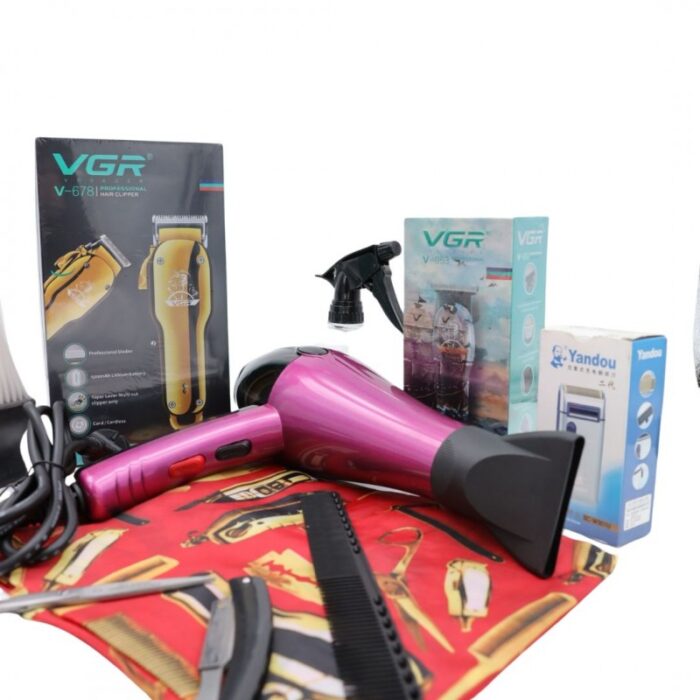 ⁦بكج حلاقة مكون من 10 قطع⁩ - الصورة ⁦5⁩