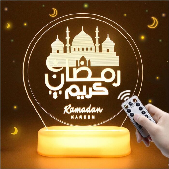 ⁦إضاء رمضان كريم 3D Lamp⁩ - الصورة ⁦4⁩