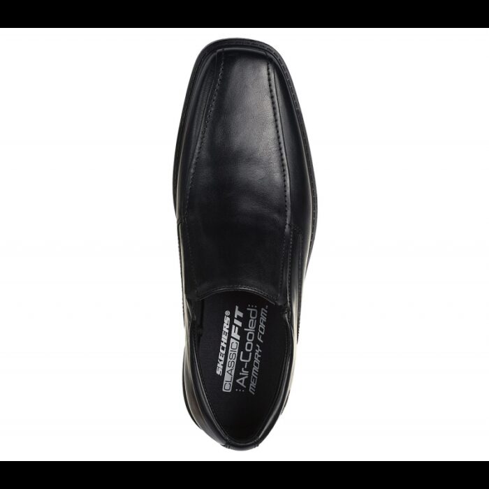 ⁦Skechers Men's Miller - Moriarty Shoes - حذاء سكيتشرز ميلر - موريرتي للرجال لون أسود⁩ - الصورة ⁦3⁩