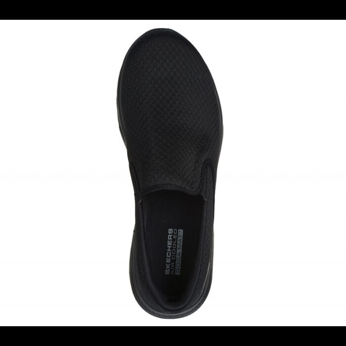 ⁦Skechers Men's GOwalk 7 Shoes - حذاء سكيتشرز جو ووك 7 للرجال لون أسود⁩ - الصورة ⁦3⁩