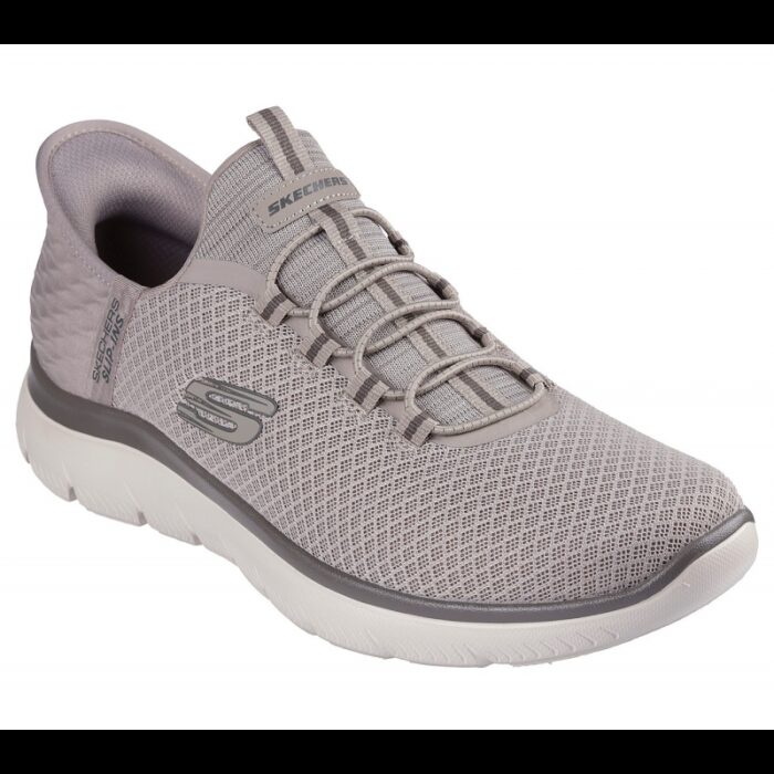 103377776_67de0ea4748f4 Skechers Men's Slip-ins: Summits - High Range Shoes - حذاء سكيتشرز سليب ان: سوميتس– هاي رينج للرجال لون بيج ونعل ابيض - الصورة 1
