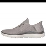 ⁦Skechers Men's Slip-ins: Summits - High Range Shoes - حذاء سكيتشرز سليب ان: سوميتس– هاي رينج للرجال لون بيج ونعل ابيض⁩ - الصورة ⁦5⁩