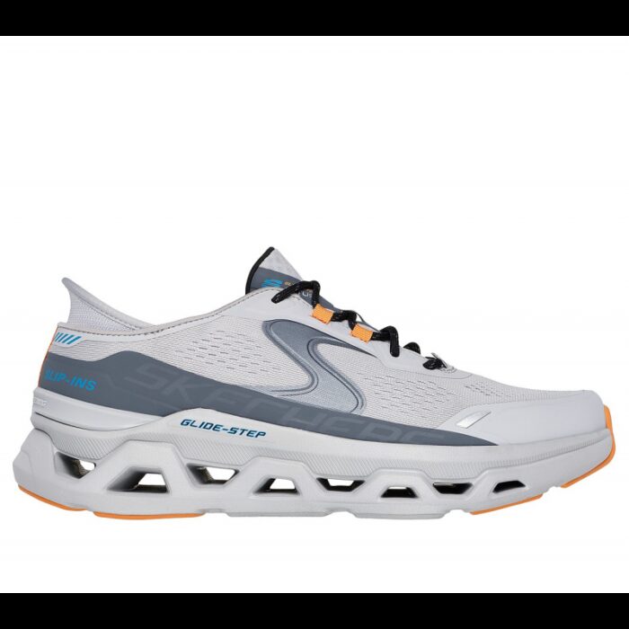 ⁦Skechers Men's Slip-ins: Glide-Step Altus Shoes - حذاء سكيتشرز سليب انس: جلايد ستيب ألتوس للرجال لون رمادي⁩ - الصورة ⁦2⁩