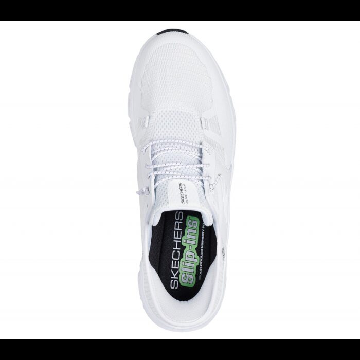 ⁦Skechers Men's Slip-ins: Glide-Step Pro Shoes - حذاء سكيتشرز سليب انس: جلايد ستيب برو للرجال لون ابيض⁩ - الصورة ⁦3⁩