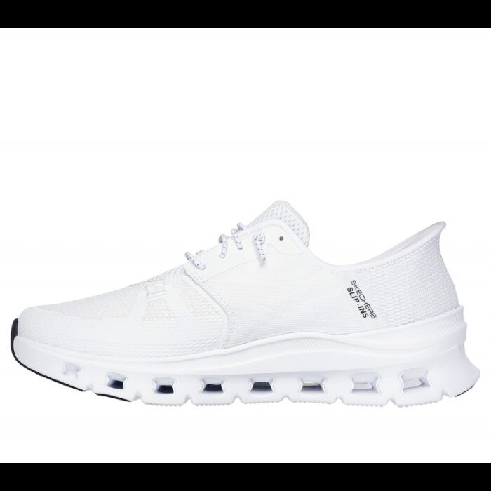 ⁦Skechers Men's Slip-ins: Glide-Step Pro Shoes - حذاء سكيتشرز سليب انس: جلايد ستيب برو للرجال لون ابيض⁩ - الصورة ⁦5⁩