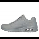 ⁦Skechers Men's Uno - Stand On Air Shoes - حذاء سكيتشرز أونو ستاند اون اير للرجال لون زيتي⁩ - الصورة ⁦5⁩