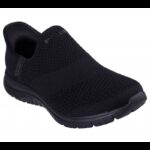 Skechers Women's Slip-ins: Virtue - Sleek Shoes - حذاء سكيتشرز سليب انس: فيتشر للنساء لون أسود