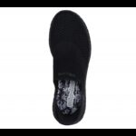 ⁦Skechers Women's Slip-ins: Virtue - Sleek Shoes - حذاء سكيتشرز سليب انس: فيتشر للنساء لون أسود⁩ - الصورة ⁦3⁩