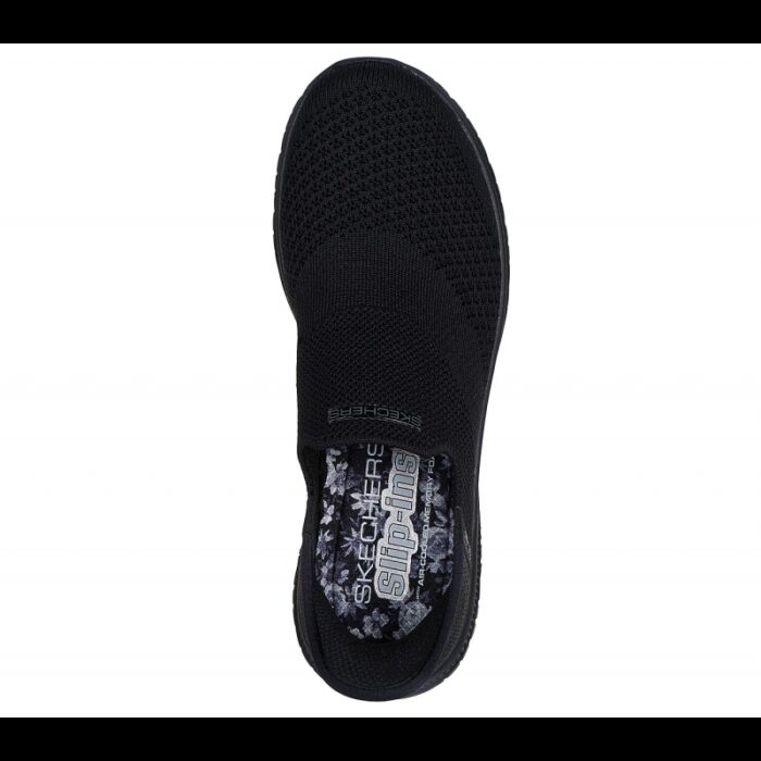 ⁦Skechers Women's Slip-ins: Virtue - Sleek Shoes - حذاء سكيتشرز سليب انس: فيتشر للنساء لون أسود⁩ - الصورة ⁦3⁩