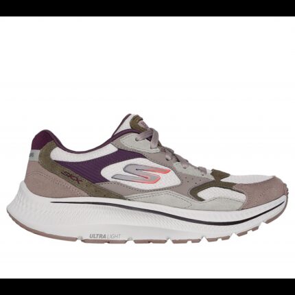 Skechers Women's GO RUN Consistent 2.0 - Retro Stride Shoes - حذاء سكيتشرز جو رن كونتيسنت 2.0- ريترو سترايد للنساء لون بيج