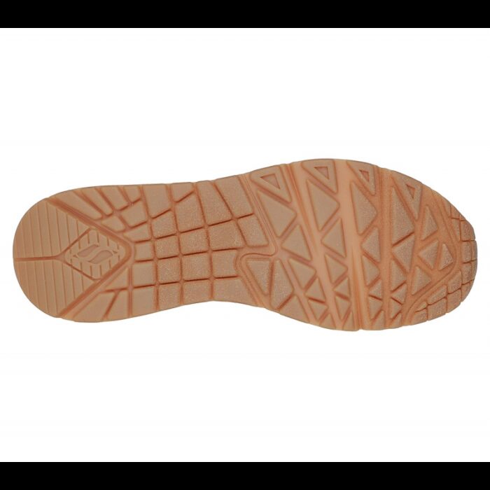 ⁦Skechers Women's Uno - Shimmer Away Shoes - حذاء سكيتشرز أونو - شيمر اويه للنساء لون ابيض⁩ - الصورة ⁦5⁩