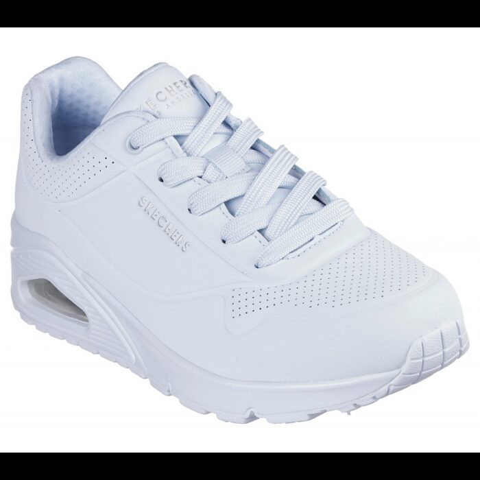 103377796_67de0ec837cfd Skechers Women's Uno - Stand On Air Shoes -حذاء سكيتشرز أونو ستاند اون اير للنساء لون ازرق سماوي فاتح - الصورة 1