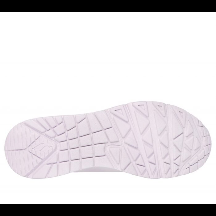 ⁦Skechers Women's Uno - Stand On Air Shoes -حذاء سكيتشرز أونو ستاند اون اير للنساء لون زهري فاتح⁩ - الصورة ⁦4⁩