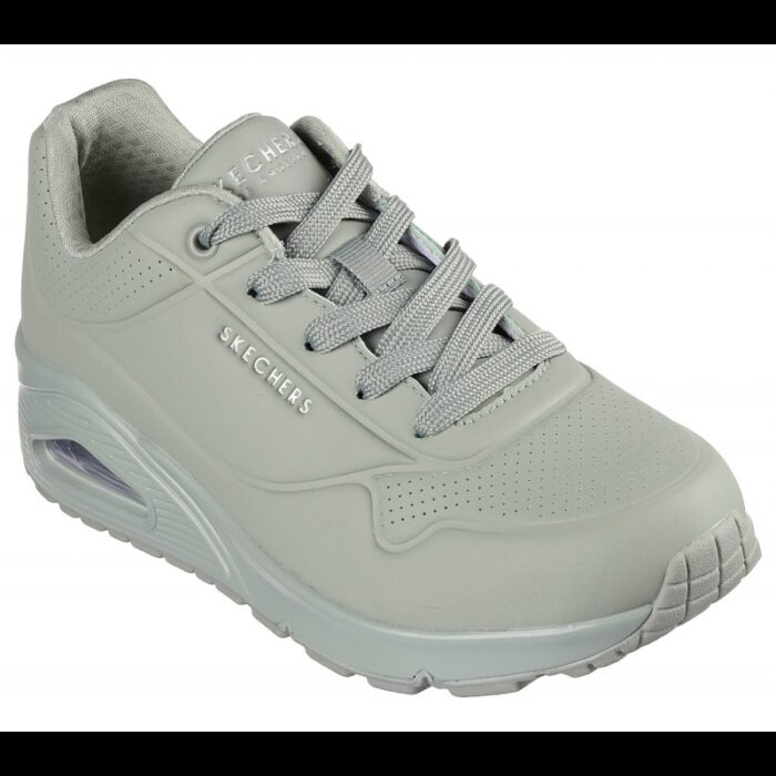 103377798_67de0ec8a604c Skechers Women's Uno - Stand On Air Shoes -حذاء سكيتشرز أونو ستاند اون اير للنساء لون زيتي - الصورة 1