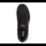 ⁦Skechers Men's GO WALK Flex - Vespid Shoes - حذاء سكيتشرز جو ووك فليكس- فيسبيد للرجال لون أسود ونعل أبيض⁩ - الصورة ⁦3⁩