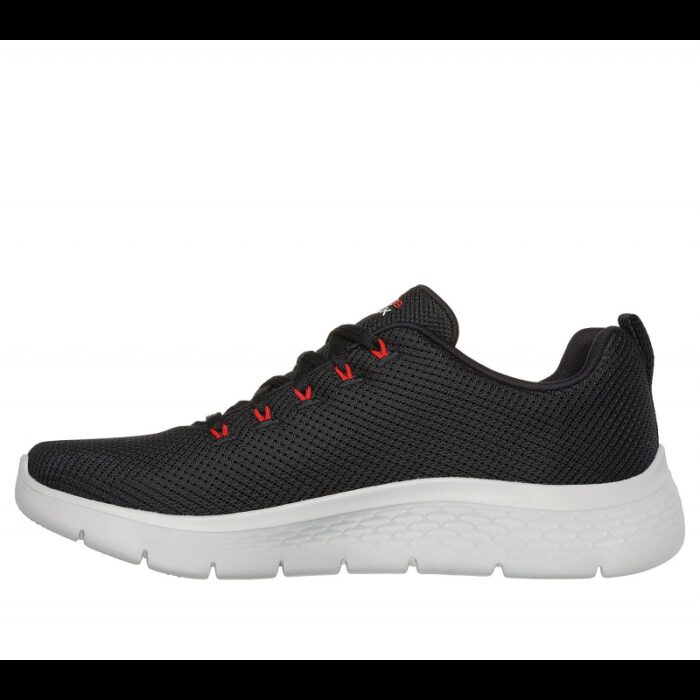 ⁦Skechers Men's GO WALK Flex - Vespid Shoes - حذاء سكيتشرز جو ووك فليكس- فيسبيد للرجال لون أسود ونعل أبيض⁩ - الصورة ⁦5⁩