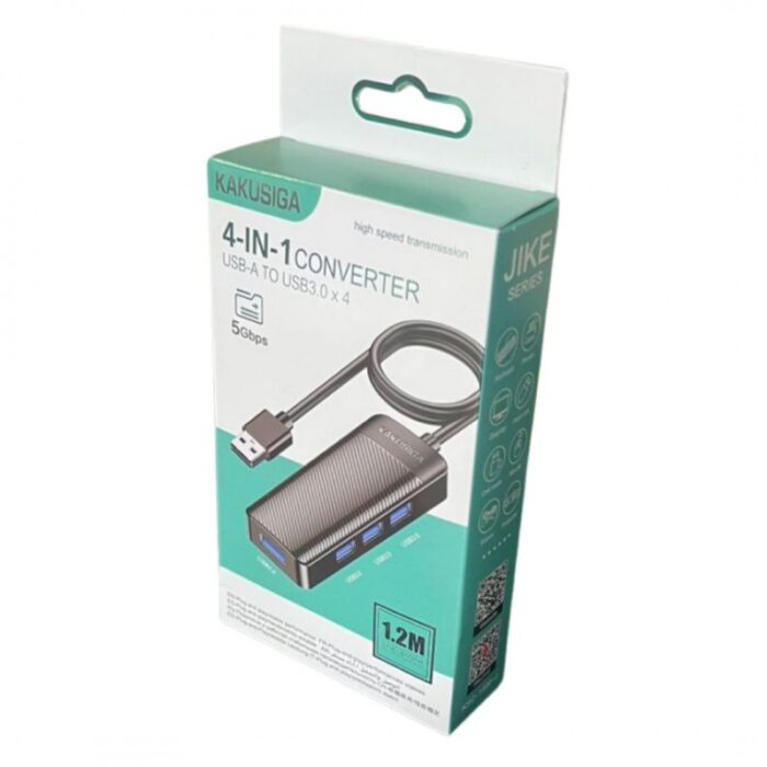 103377817_67de0f1e2f086 محول مدخل USB إلى 4 مداخل USB 3.0 من ماركة KAKUSIGA - الصورة 1