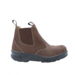 ⁦بسطار جلد عظم من Punto للرجال لون بني محروق⁩ - الصورة ⁦6⁩