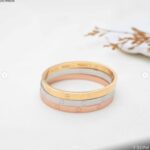 طقم أساور كارتيير عدد 3 بألوان مختلفة