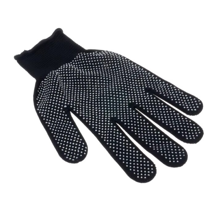 ⁦كفوف مضادة للإنزلاق لون اسود للجنسين⁩ - الصورة ⁦5⁩