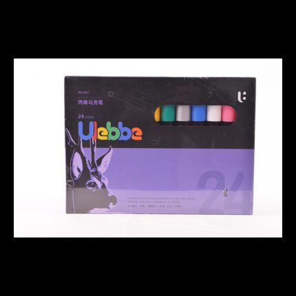 أقلام تحديد أكريليك من شركة أوليبي 24 لونًا