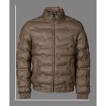 سترة رجالية مبطنة ثقيلة لون بني