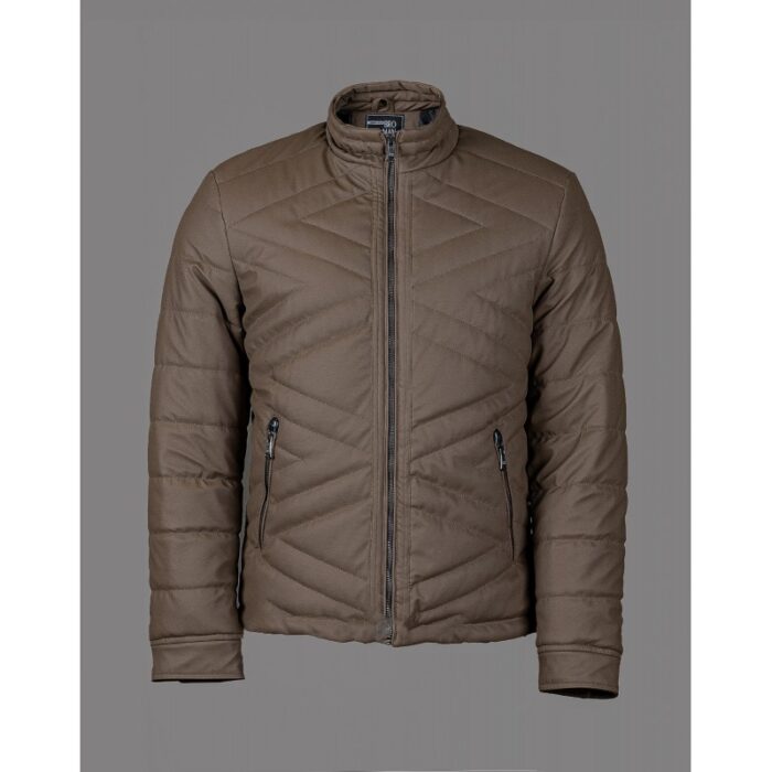 103378035_67de108b3bf2a سترة رجالية مبطنة ثقيلة لون بني - الصورة 1