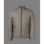 سترة رجالية مبطنة ثقيلة لون بيج