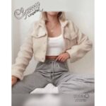 طقم ستاتي فرو ثقيل 3 قطع من شارمي One Size