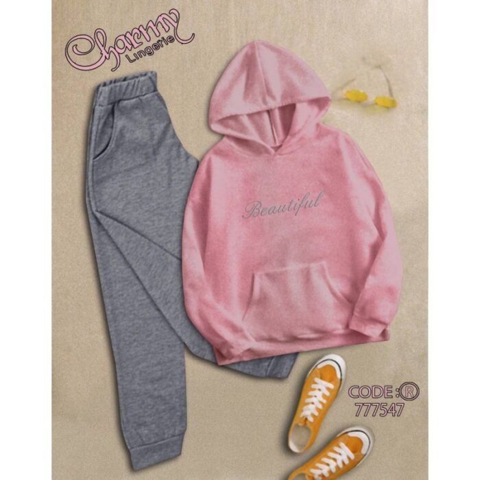 103378054_67de10b1ab6a6 طقم ستاتي فرو قطعتين من شارمي One Size - الصورة 1