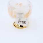 ⁦مضيفة ذهبية دائرية قطر 8.5 سم لون ذهبي⁩ - الصورة ⁦4⁩