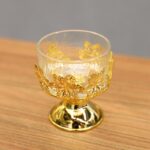 ⁦مضيفة ذهبية دائرية قطر 8.5 سم لون ذهبي⁩ - الصورة ⁦9⁩