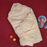 ⁦كوفلية بيبي لون أصفر⁩ - الصورة ⁦2⁩