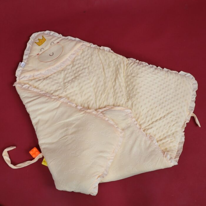 ⁦كوفلية بيبي لون أصفر⁩ - الصورة ⁦6⁩