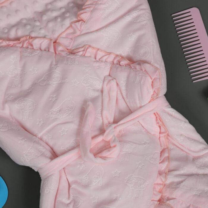 ⁦كوفلية بيبي لون زهري⁩ - الصورة ⁦6⁩