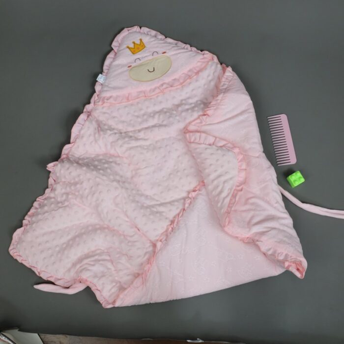 ⁦كوفلية بيبي لون زهري⁩ - الصورة ⁦7⁩