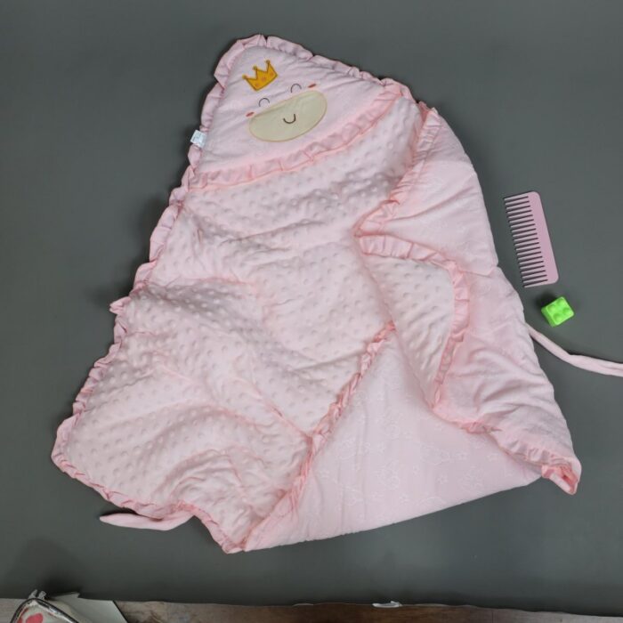 ⁦كوفلية بيبي لون زهري⁩ - الصورة ⁦8⁩