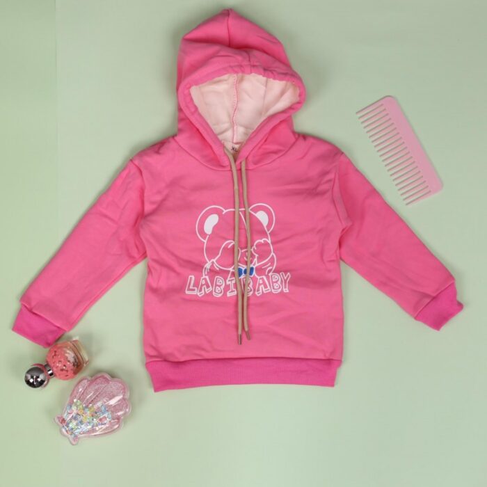 103378114_67de1119d874e هودي فوتر للأطفال لون فوشي - الصورة 1