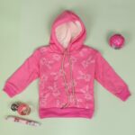 ⁦هودي فوتر للأطفال لون فوشي⁩ - الصورة ⁦5⁩