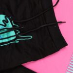 جاكيت فوتر للأطفال لون اسود