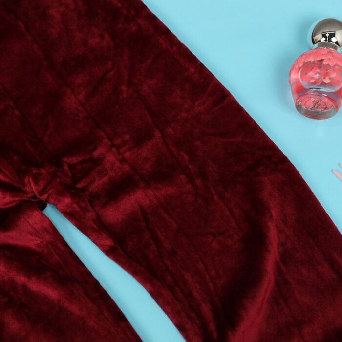 ⁦بنطلون للأطفال لون خمري⁩ - الصورة ⁦5⁩